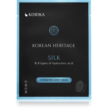 KORIKA Korean Heritage mască textilă hidratantă Silk Hydrating sheet mask