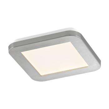 Plafonieră argintie LED 17x17 cm Gotland – Fischer & Honsel