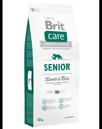 BRIT Care Senior Lamb&amp;Rice hrana uscata caini seniori, miel si orez 24 kg (2 x 12 kg)