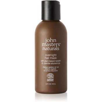 John Masters Organics Plant Based Keratin & Crambe Abyssinica masca de noapte cu efect de regenerare pentru păr 125 ml