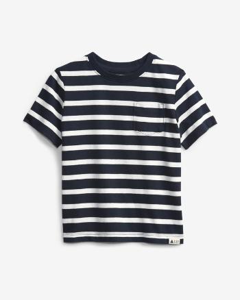GAP Stripe Tricou pentru copii Albastru