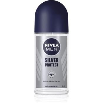 Nivea Men Silver Protect antiperspirant roll-on pentru barbati 48h  50 ml