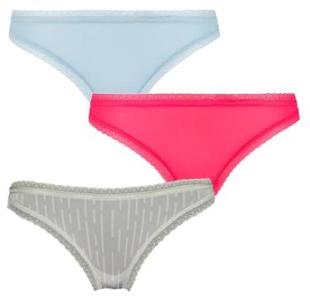 Calvin Klein 3 PACK - chiloți pentru femei Bikini QD3804E-6VW XL