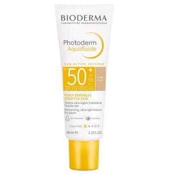 Bioderma Cremă pentru protecția solară SPF 50+ Photoderm Aquafluide 40 ml Golden