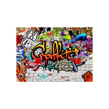 Tapet în format mare Bimago Colourful Graffiti, 300 x 210 cm