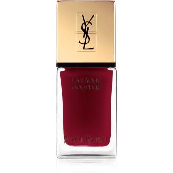 Yves Saint Laurent La Laque Couture lac de unghii culoare 74 Rouge Over Noir 10 ml
