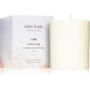 ester & erik scented candle juniper & artemisia (no. 11) lumânare parfumată  Refil 350 g