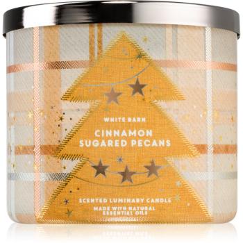 Bath & Body Works Cinnamon Sugared Pecans lumânare parfumată 411 g