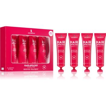 Lee Stafford Hair Apology masca de par hranitoare nutritie si hidratare 4x20 ml