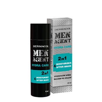 Dermacol Crem-gel de hidratare și balsam aftershave Men Agent (Moisturiser After Shave) 50 ml