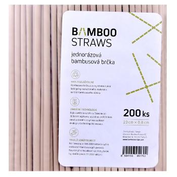 Bamboo Europe Paie de bambus 8 mm x 23 mm sac 200 buc