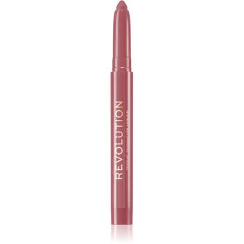 Makeup Revolution Velvet Kiss Ruj crema hidratant in creion culoare Rosé 1.2 g