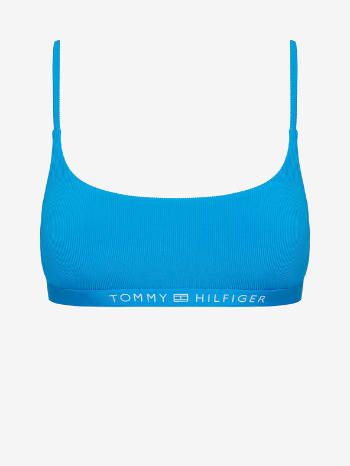 Tommy Hilfiger Tonal Logo Bralette Partea superioară a costumului de baie Albastru