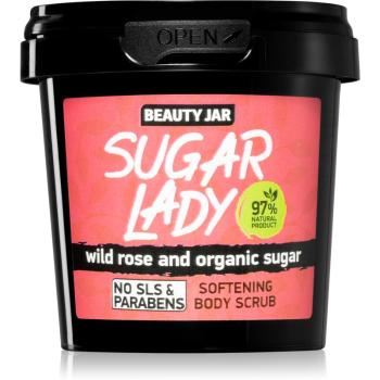 Beauty Jar Sugar Lady exfoliant pentru corp cu arome de zmeura 180 g