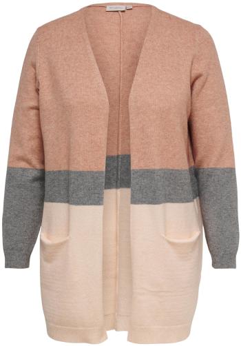 ONLY CARMAKOMA Cardigan de damă CARSTONE 15247297 Misty Rose XL/XXL