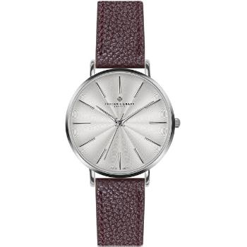 Frederic Graff Silver Monte Rosa Lychee bordeaux Leather FAL-B016S