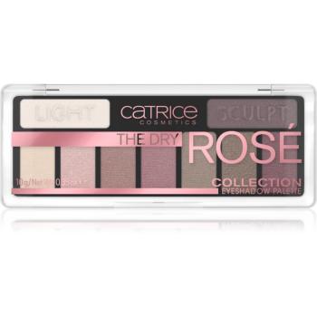 Catrice The Dry Rosé Collection paletă cu farduri de ochi culoare 010 Rosé All Day 10 g