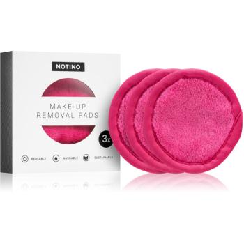 Notino Spa dischete demachiante pentru make-up culoare Pink 3 buc
