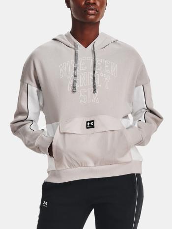 Under Armour Rival Fleece + Hoodie Hanorac Gri