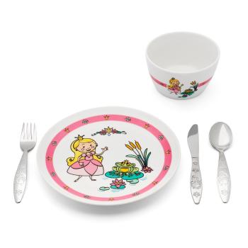 Set de veselă pentru copii 5 buc. Princess – Zilverstad