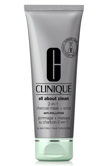 Clinique MascaDetoxifianta peeling All About Clean (2-in-1 Charcoal Mask + Scrub) 100 ml