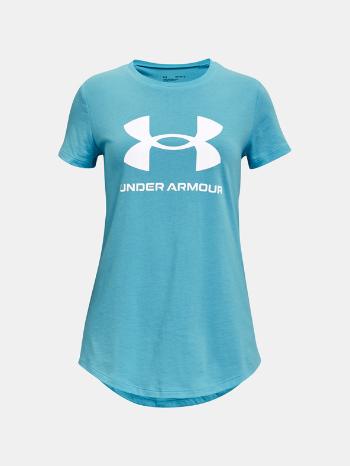 Under Armour UA Sportstyle Logo SS Tricou pentru copii Albastru