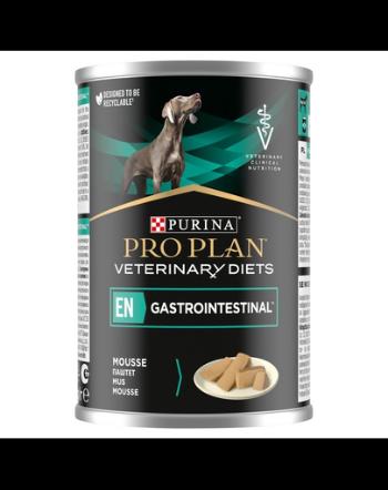 PURINA PRO PLAN Veterinary Diets Canine EN Gastrointestinal mousse 400 g dieta umeda caini