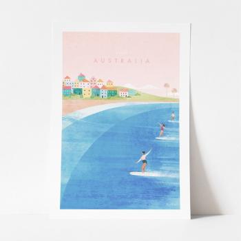 Poster Travelposter Australia, A3