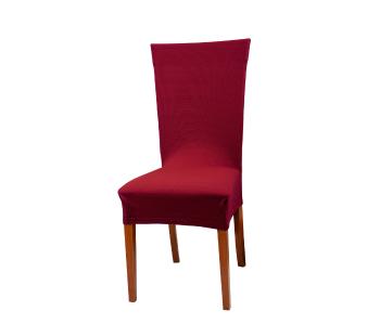 Husă scaun cu spătar - bordo - Mărimea 80 x 40 cm