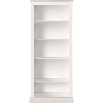 Bibliotecă albă din lemn de pin 181x31 cm Mille – Støraa