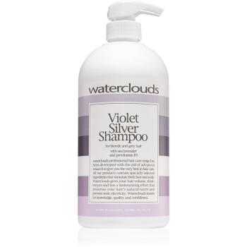 Waterclouds Violet Silver Shampoo șampon pentru neutralizarea tonurilor de galben 1000 ml