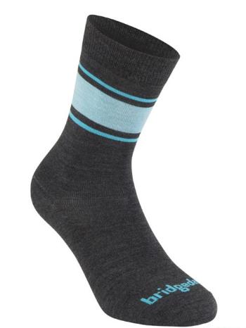 șosete Bridgedale de fiecare zi Sock / Liner merinos rezistență cizmă femei întuneric grey/blue/126