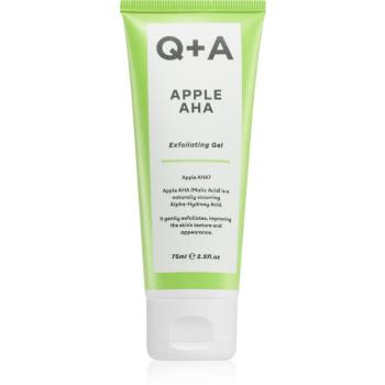 Q+A Apple AHA gel exfoliant de curatare 75 ml