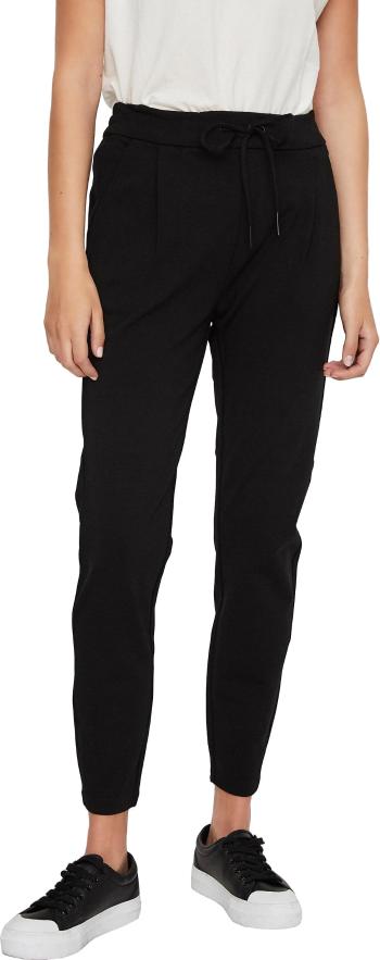 Vero Moda Pantaloni pentru femei VMEVA Relaxed Fit 10197909 Black S/32