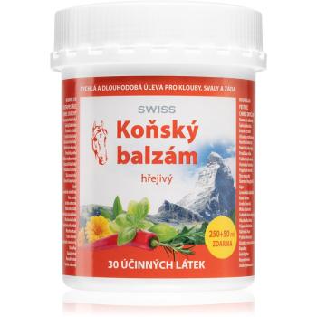 Swiss Horse balm Warm balsam aromatic pentru masaj cu efect analgezic intens 300 ml