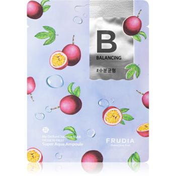 Frudia My Orchard Passion Fruit mască textilă hidratantă reface bariera protectoare a pielii 20 ml