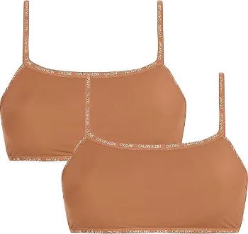 Calvin Klein 2 PACK - sutien pentru femei CK One Bralette QD3806E BRONZED XL