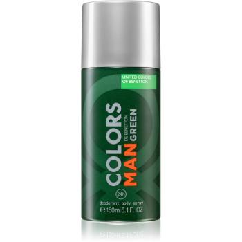 Benetton Colors de Benetton Man Green deodorant spray pentru bărbați 150 ml