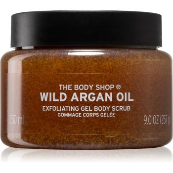The Body Shop Wild Argan Oil Exfoliant hrănitor pentru corp cu ulei de argan 250 ml