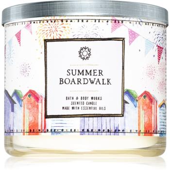 Bath & Body Works Summer Boardwalk lumânare parfumată 411 g