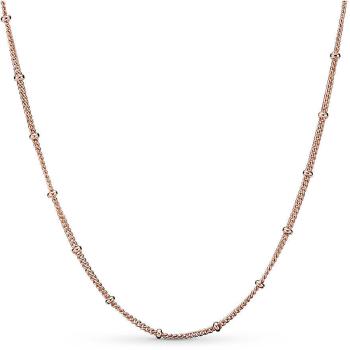 Pandora Lănțișor elegant din bronz Rose 387210-70