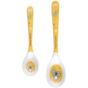 Canpol babies Exotic Animals Spoon linguriță 2 pc Yellow 2 buc