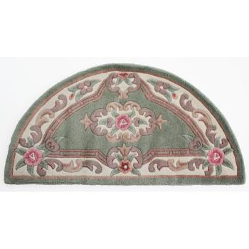 Covor din lână Flair Rugs Aubusson, 67 x 127 cm, verde