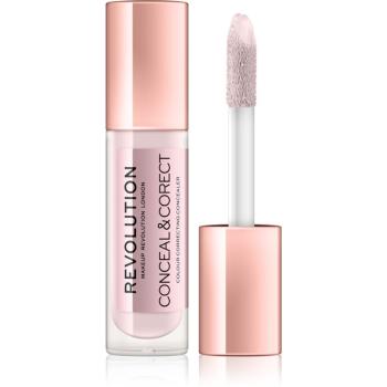 Makeup Revolution Conceal & Correct corector lichid culoare Lavender 4 g