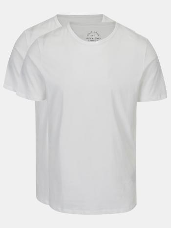 Jack & Jones Tricou 2 buc Alb