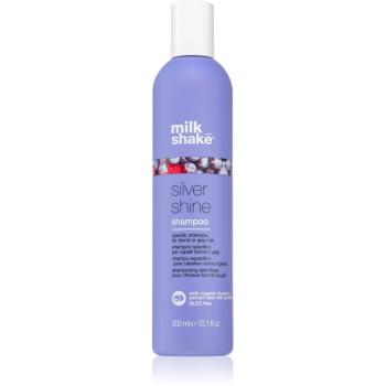 Milk Shake Silver Shine șampon pentru păr blond neutralizeaza tonurile de galben 300 ml
