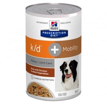Hill's PD Canine K/D + Mobility Chicken&Veggie Stew 354 g