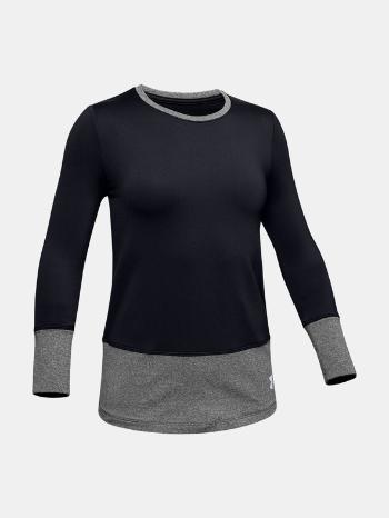 Under Armour ColdGear LS Tricou pentru copii Negru