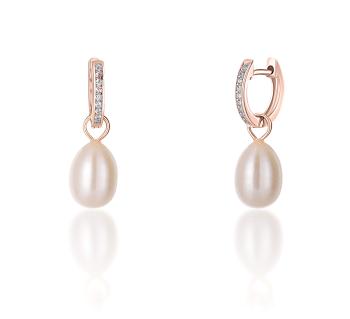 JwL Luxury Pearls Cercei rotunzi argintii de ducesăKate cu perle reale și zirconii 3in1 JL0687