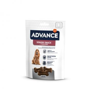 ADVANCE Senior +7 Snack, recompense câini senior, 150g